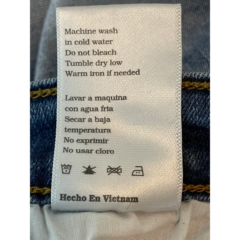 Kancan Whiskering Distressed Distroyed Women's Sk… - image 5